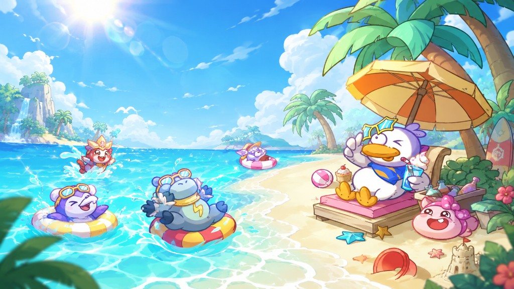 夏日海滩